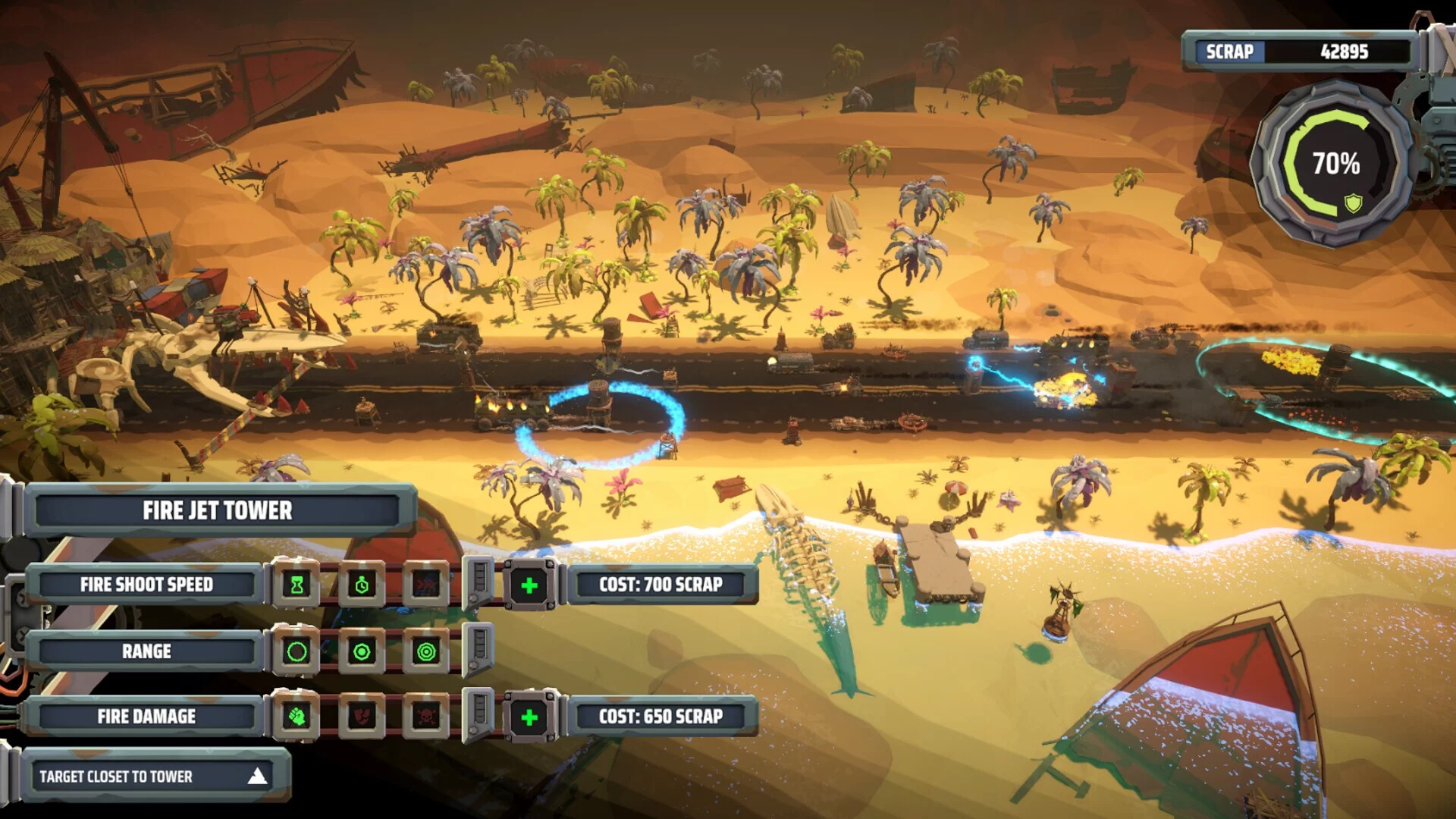 Изображение игры: Scrap Wars: TD