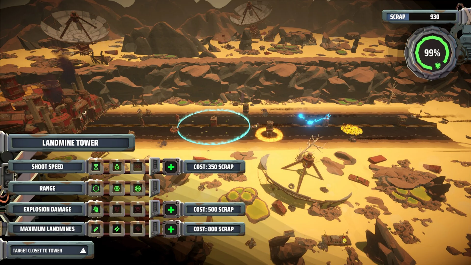 Изображение игры: Scrap Wars: TD