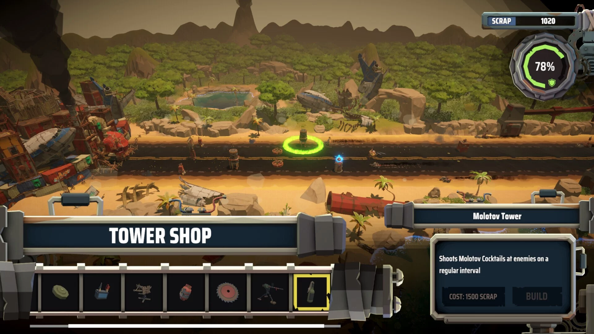 Изображение игры: Scrap Wars: TD