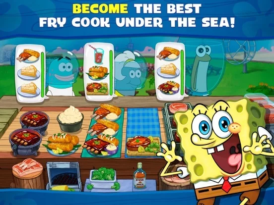 Изображение игры: SpongeBob: Krusty Cook-Off
