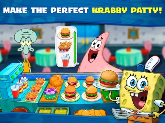 Изображение игры: SpongeBob: Krusty Cook-Off