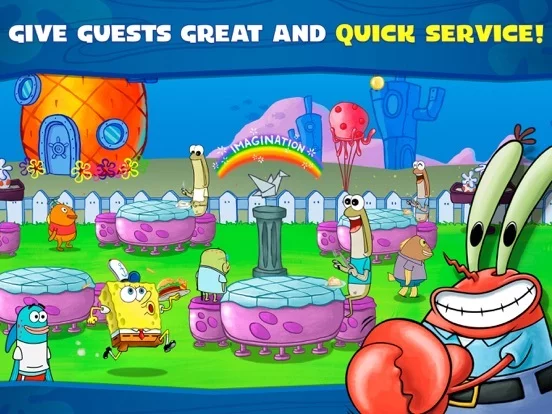 Изображение игры: SpongeBob: Krusty Cook-Off