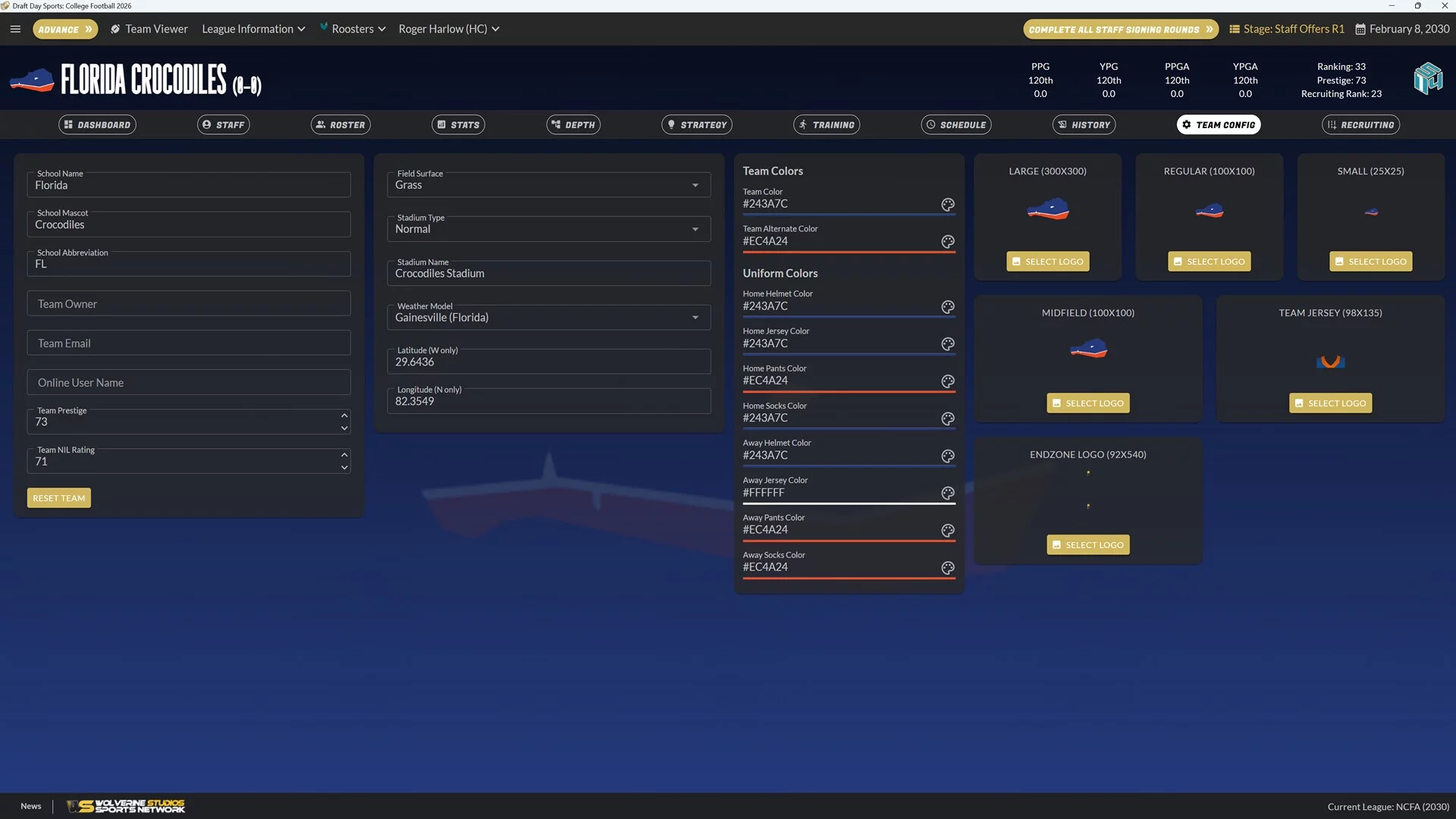 Изображение игры: Draft Day Sports: College Football 2026