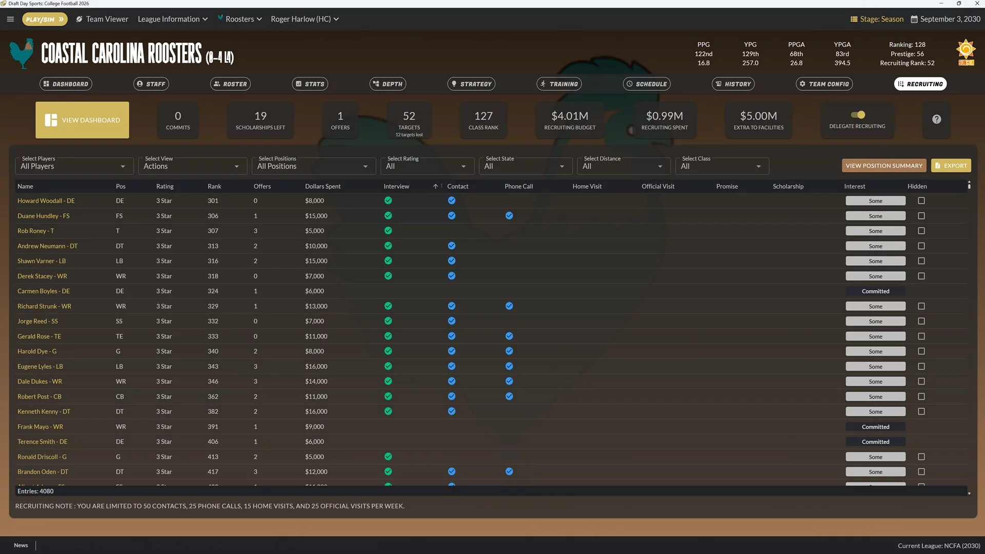 Изображение игры: Draft Day Sports: College Football 2026