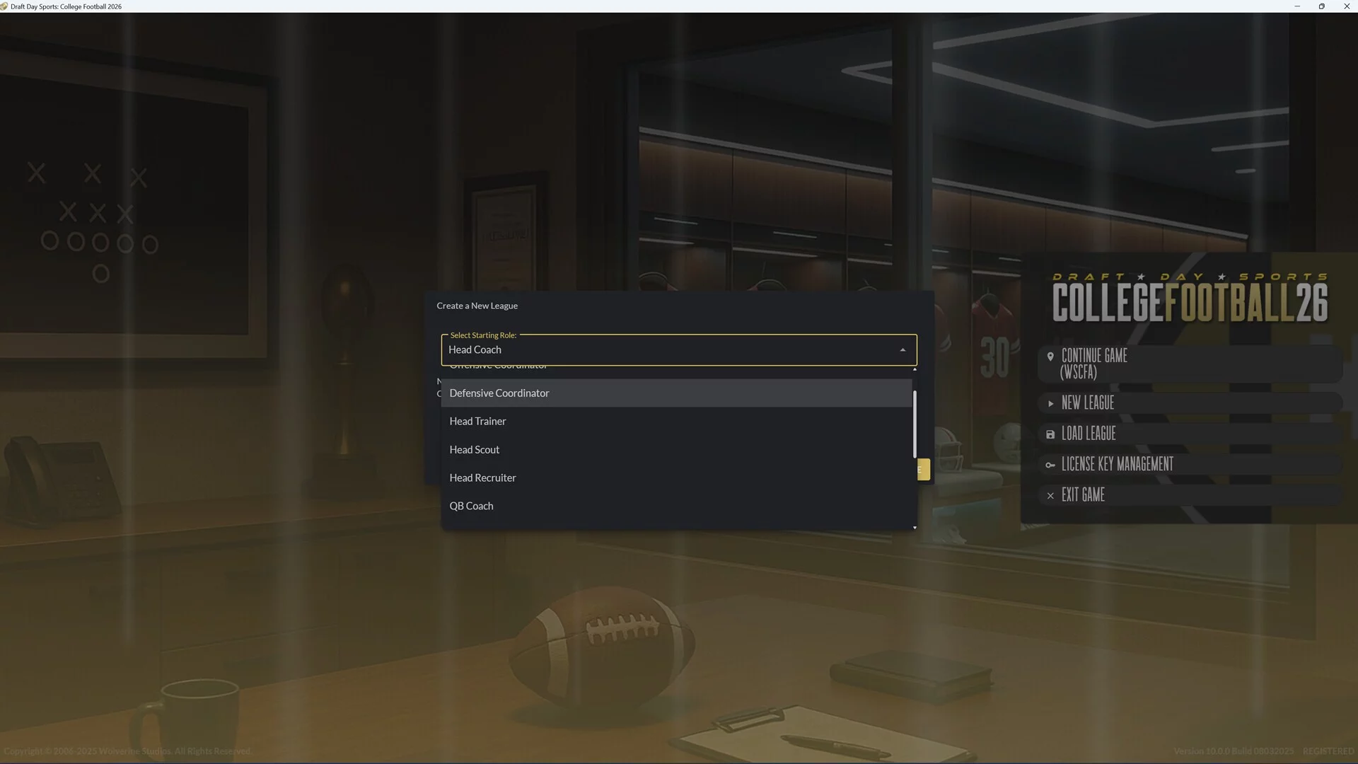Изображение игры: Draft Day Sports: College Football 2026