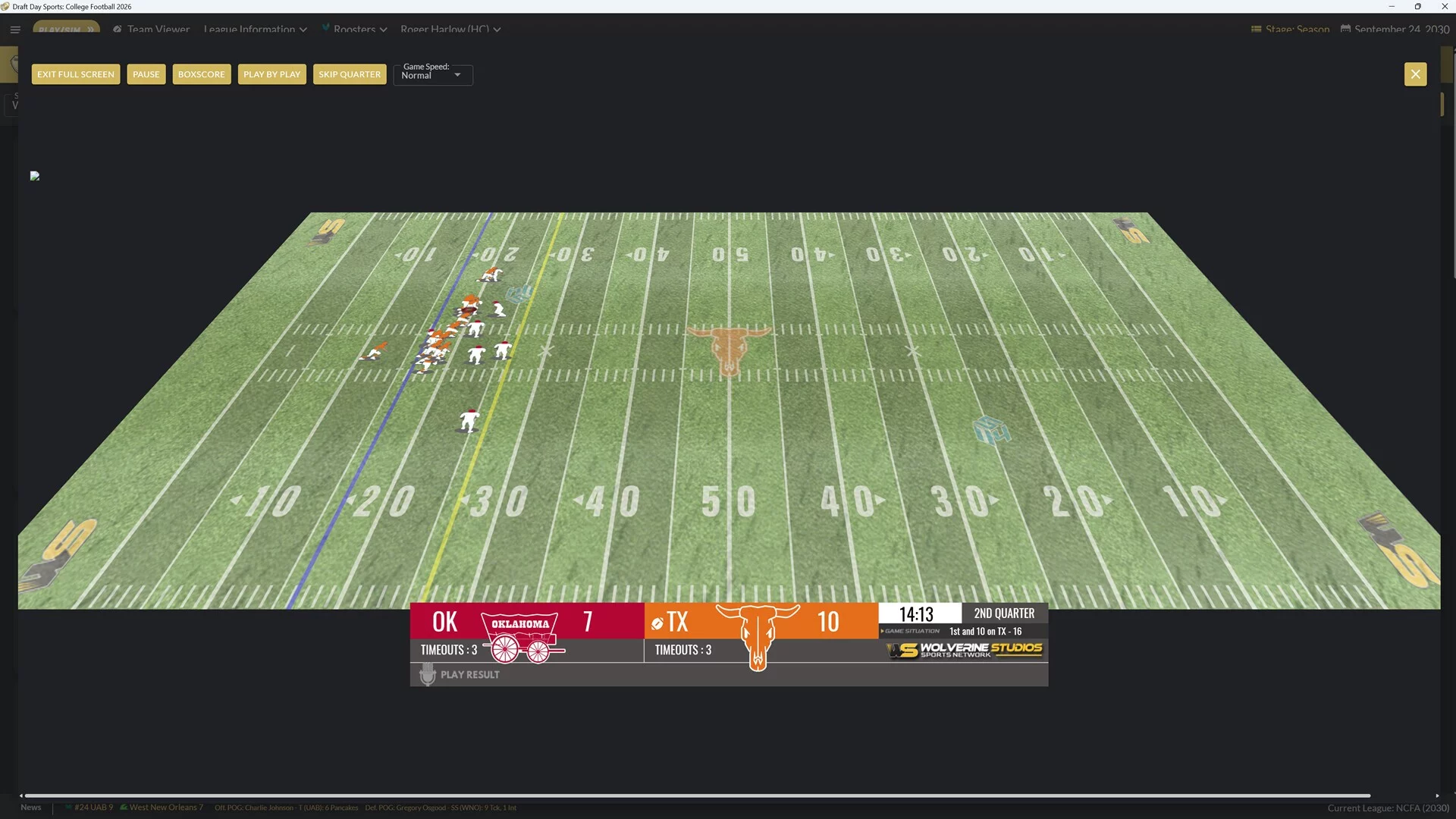 Изображение игры: Draft Day Sports: College Football 2026