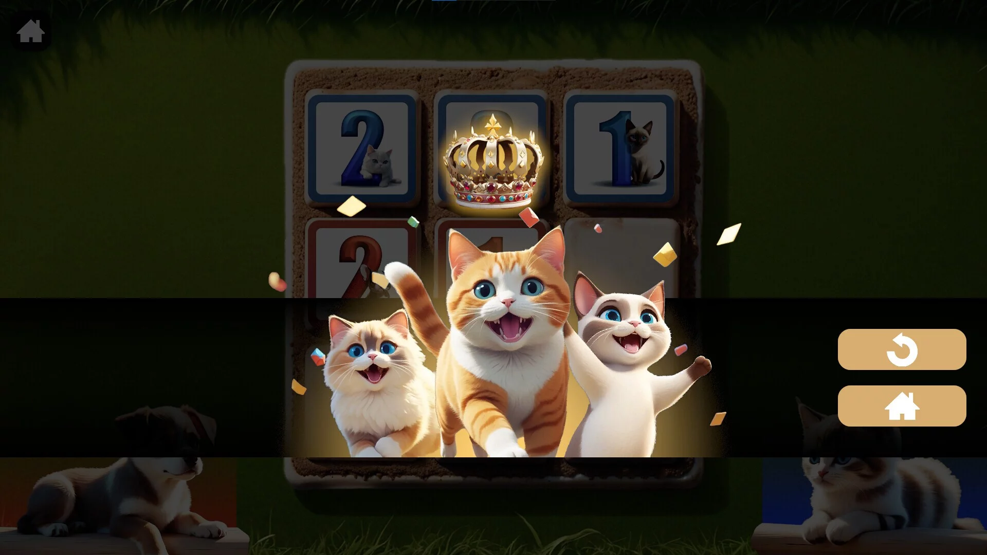 Изображение игры: Tic Cat Dog