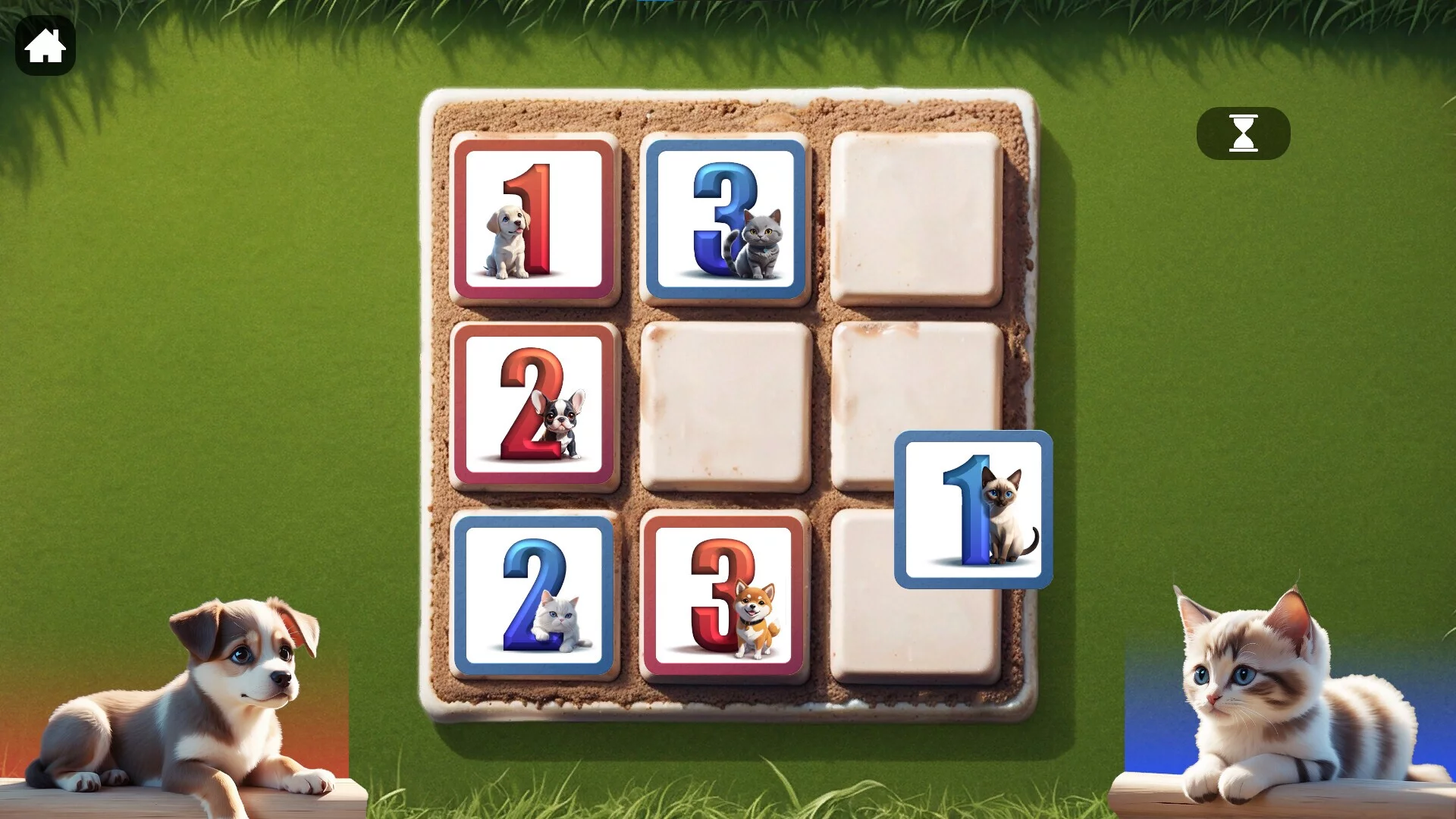 Изображение игры: Tic Cat Dog