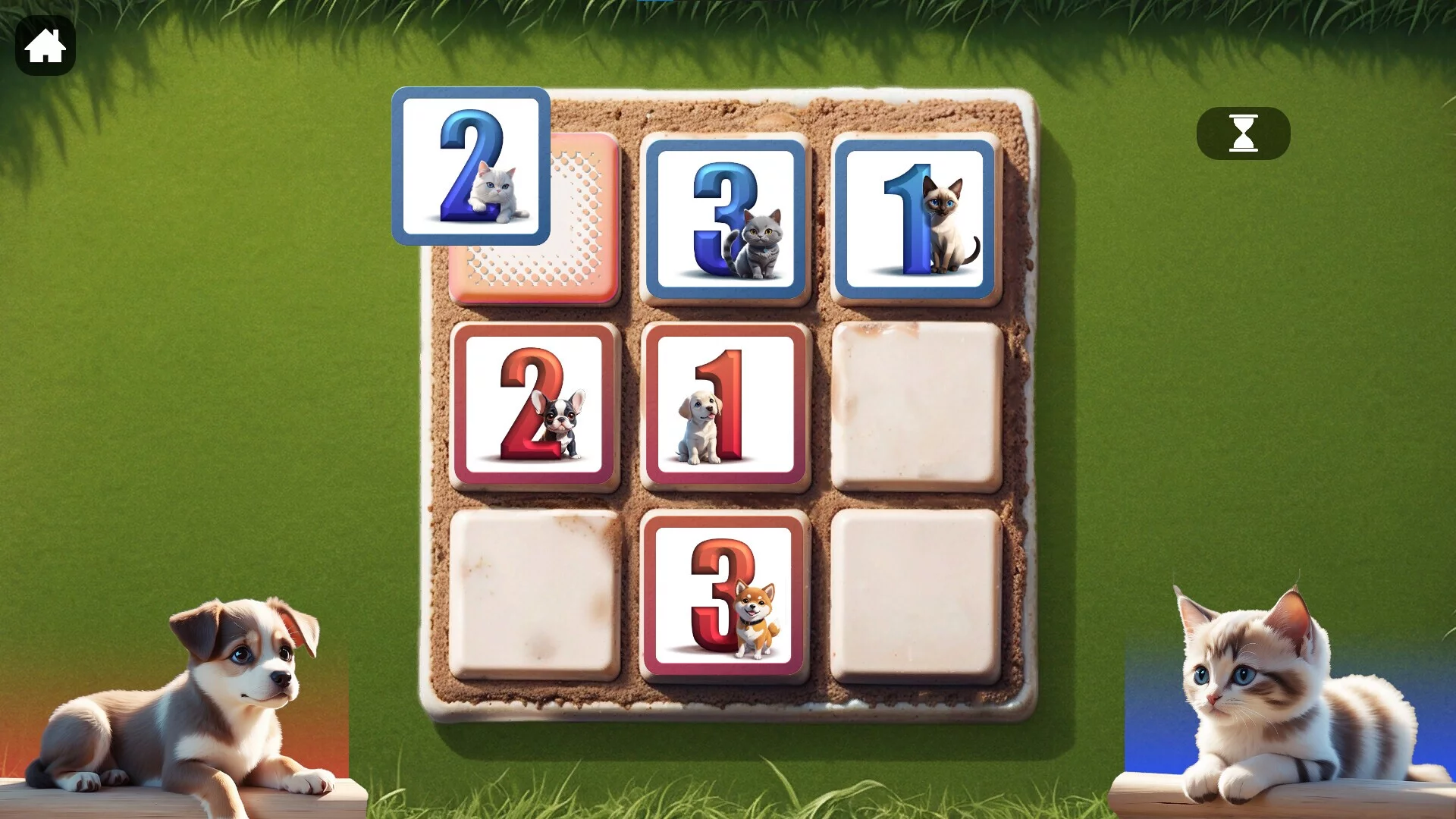 Изображение игры: Tic Cat Dog