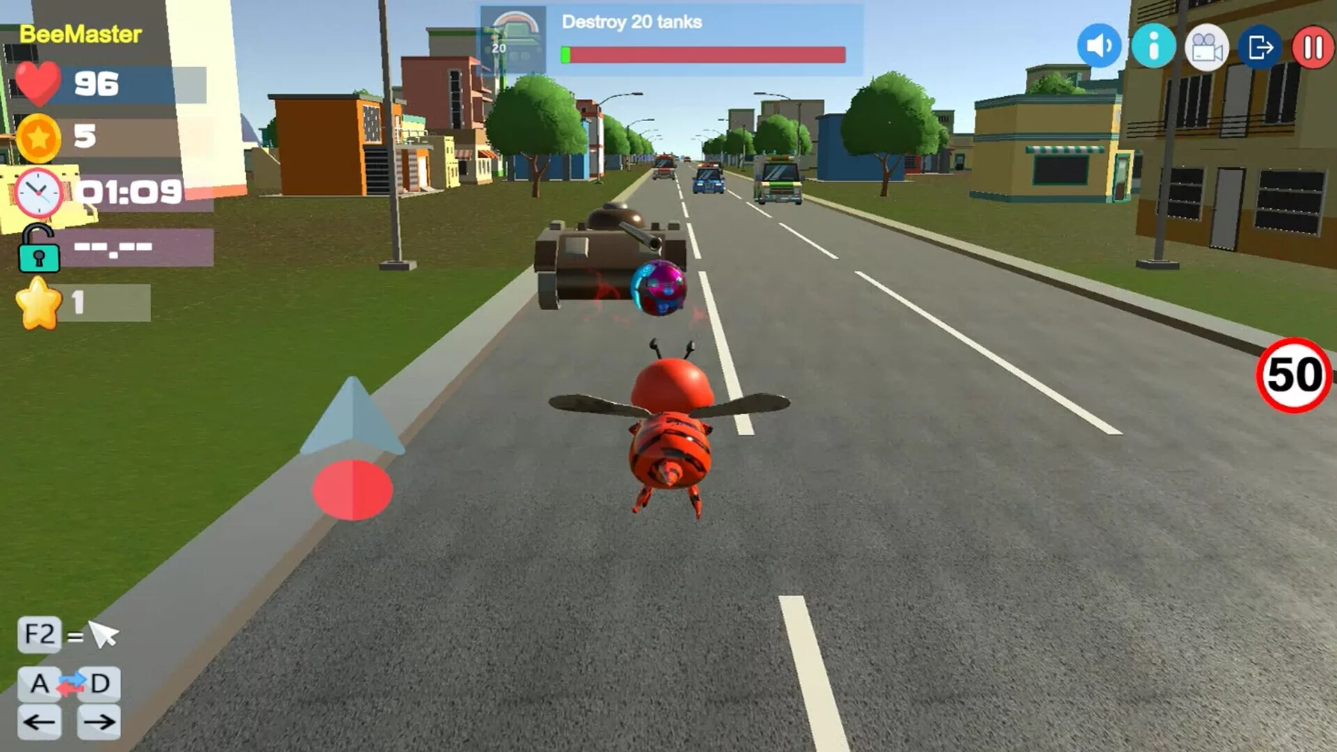 Изображение игры: Bee Master