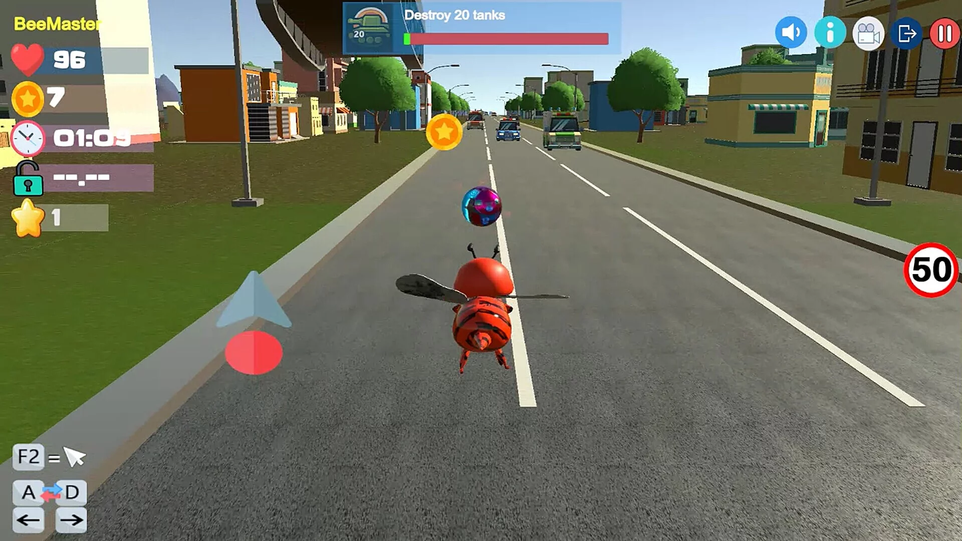 Изображение игры: Bee Master