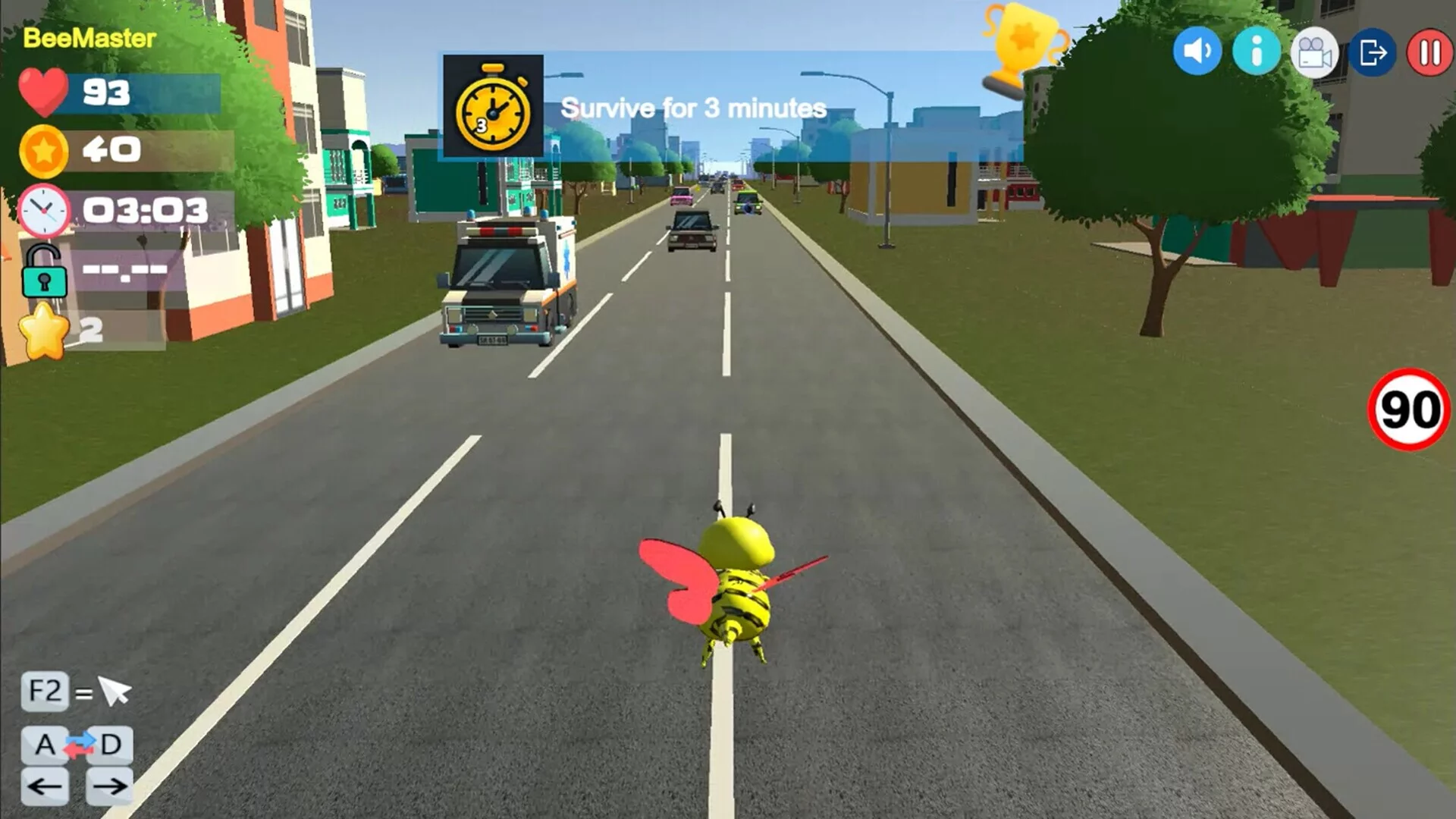 Изображение игры: Bee Master
