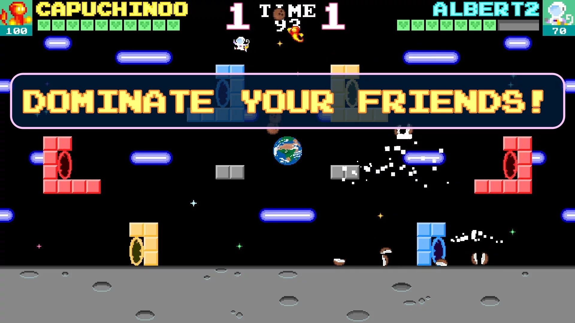 Изображение игры: Monkey Fruit Fight!