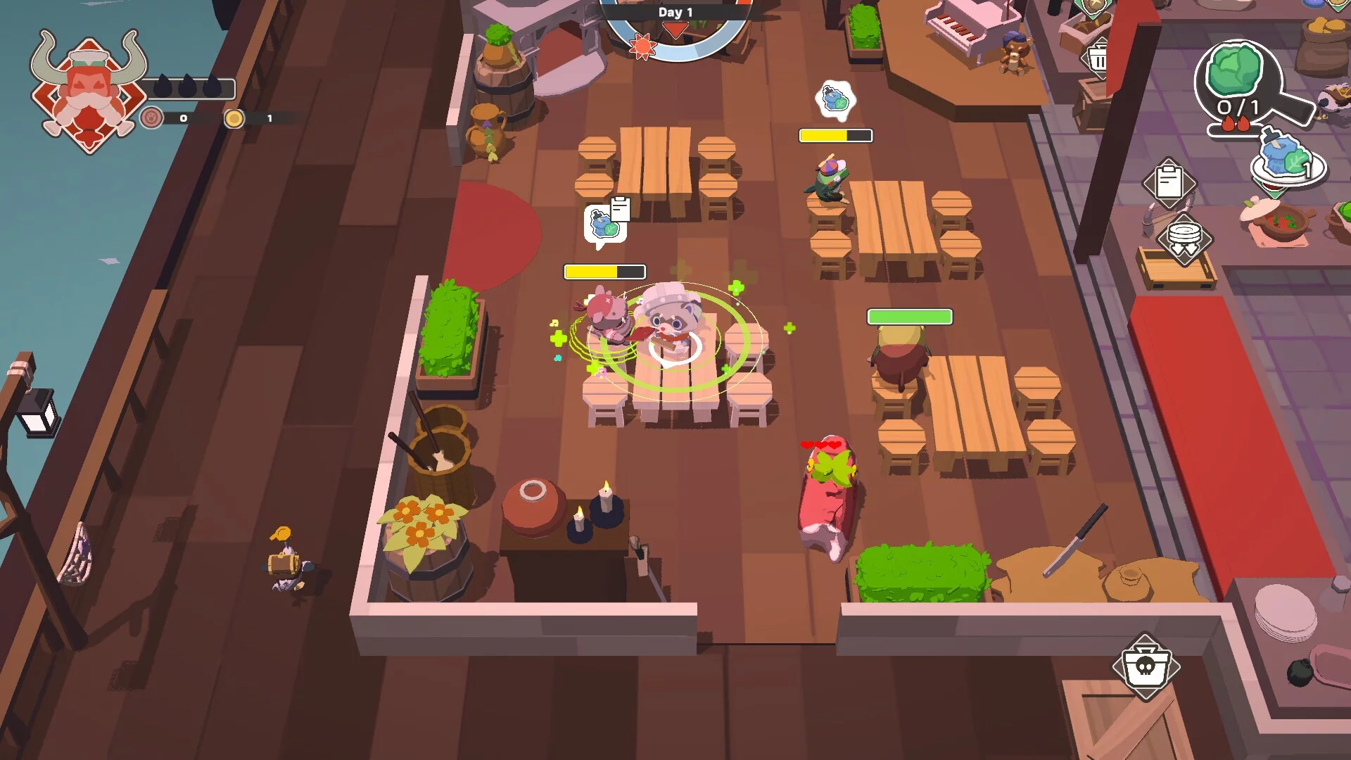 Изображение игры: Sous Raccoon