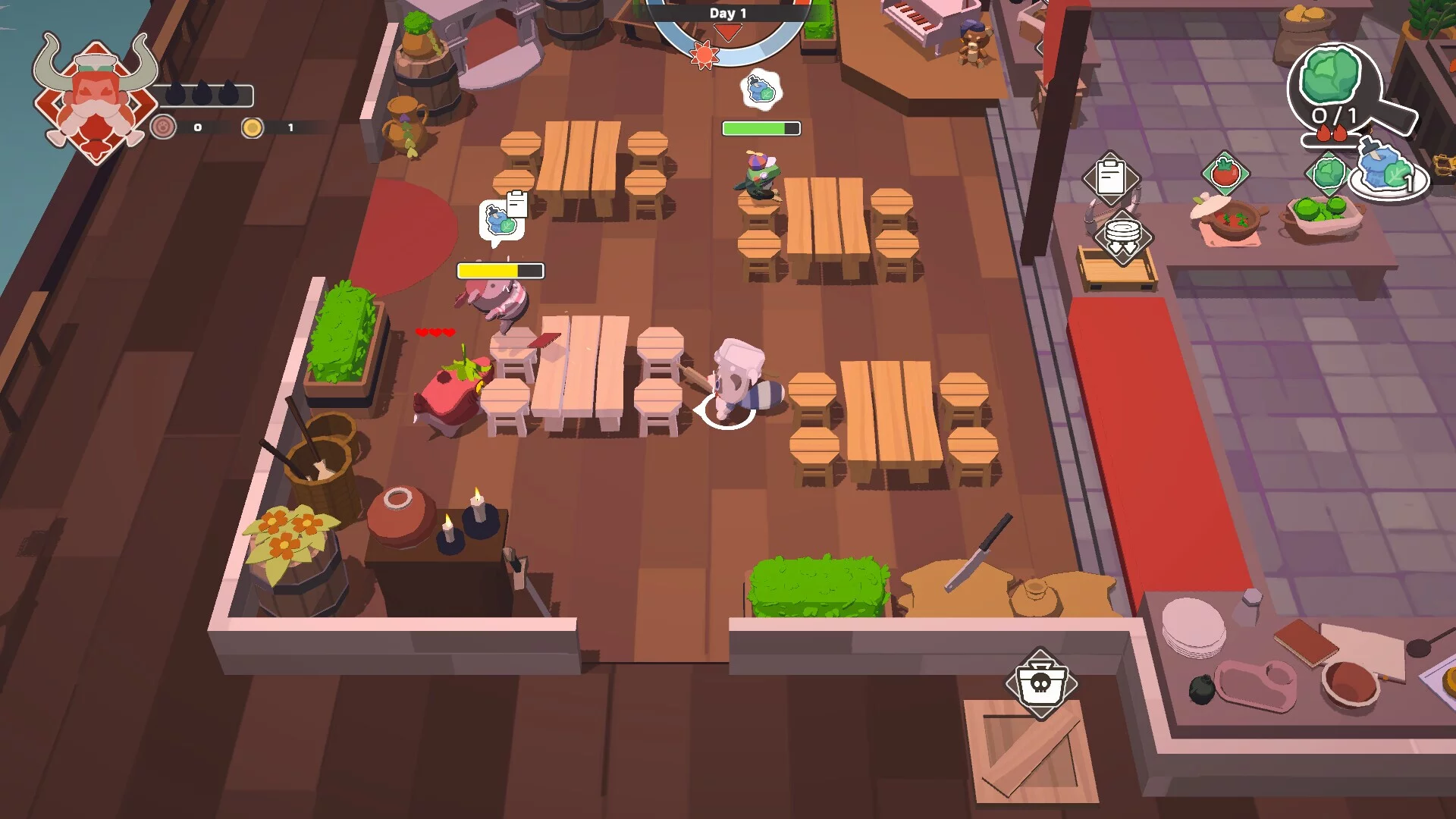 Изображение игры: Sous Raccoon