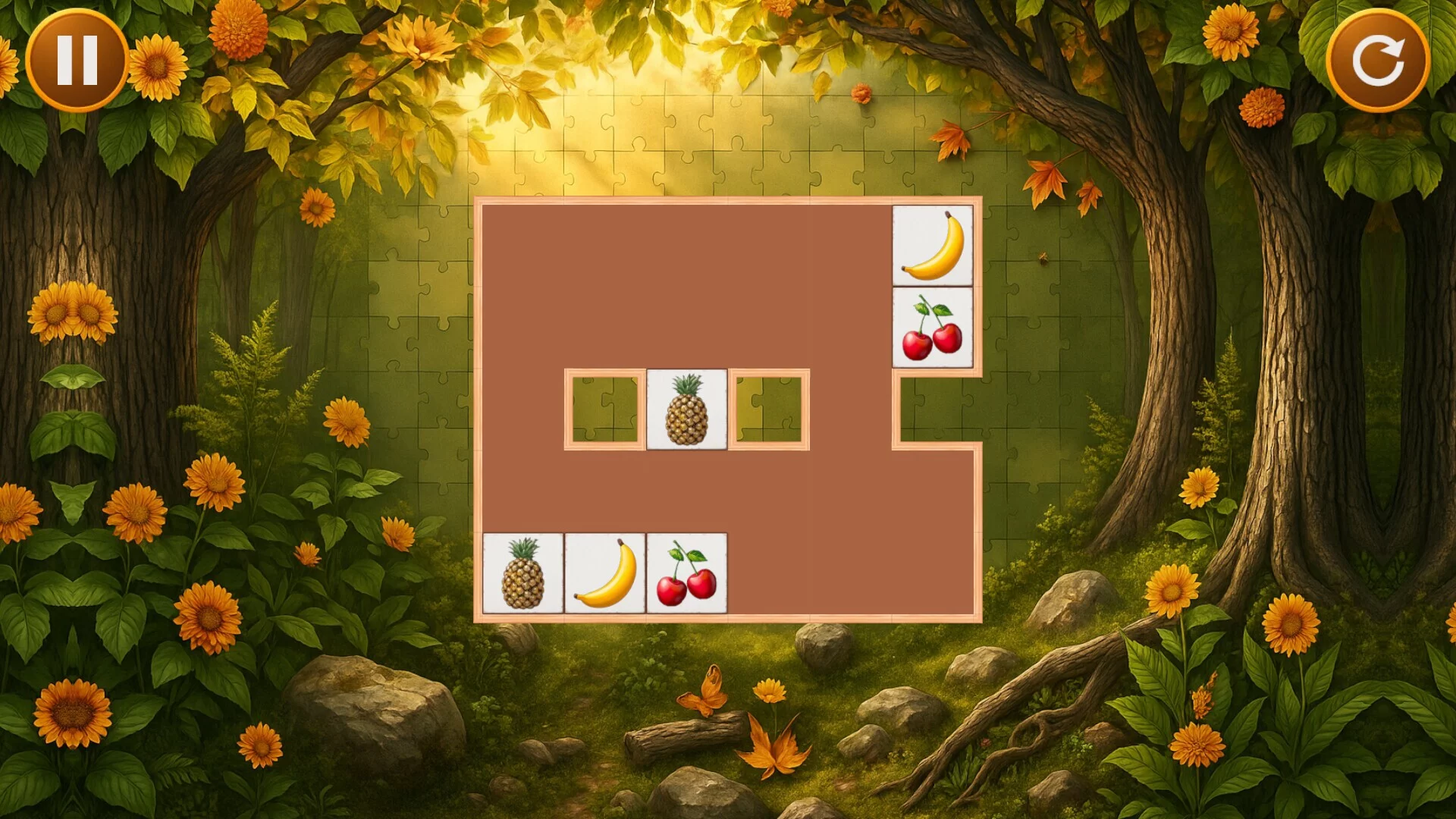 Изображение игры: Fruit Slide