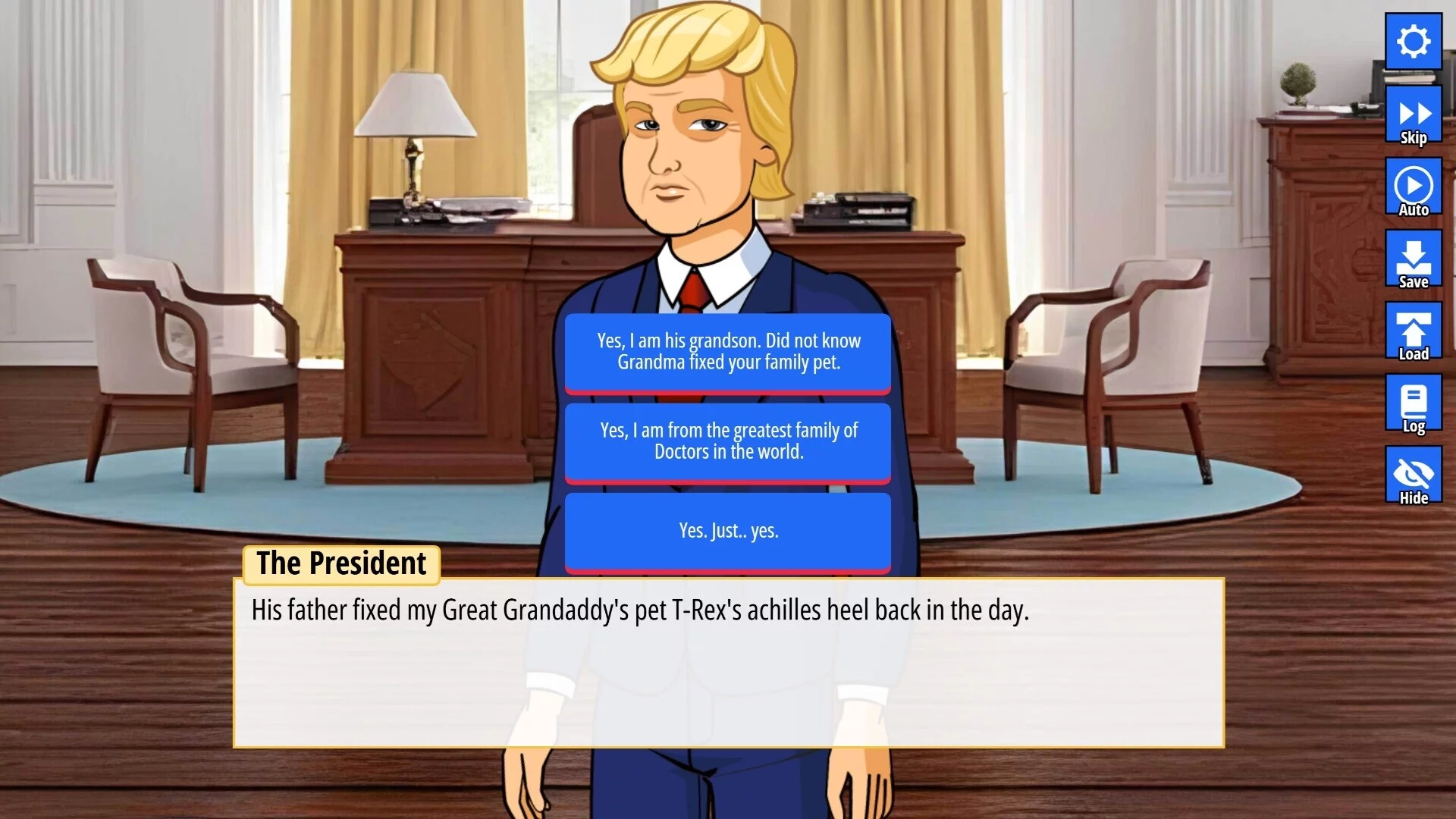 Изображение игры: Presidential Social Media Manager