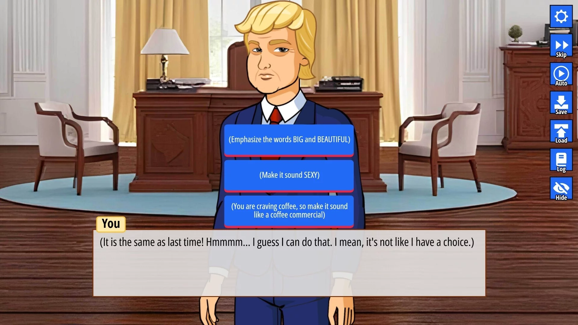 Изображение игры: Presidential Social Media Manager