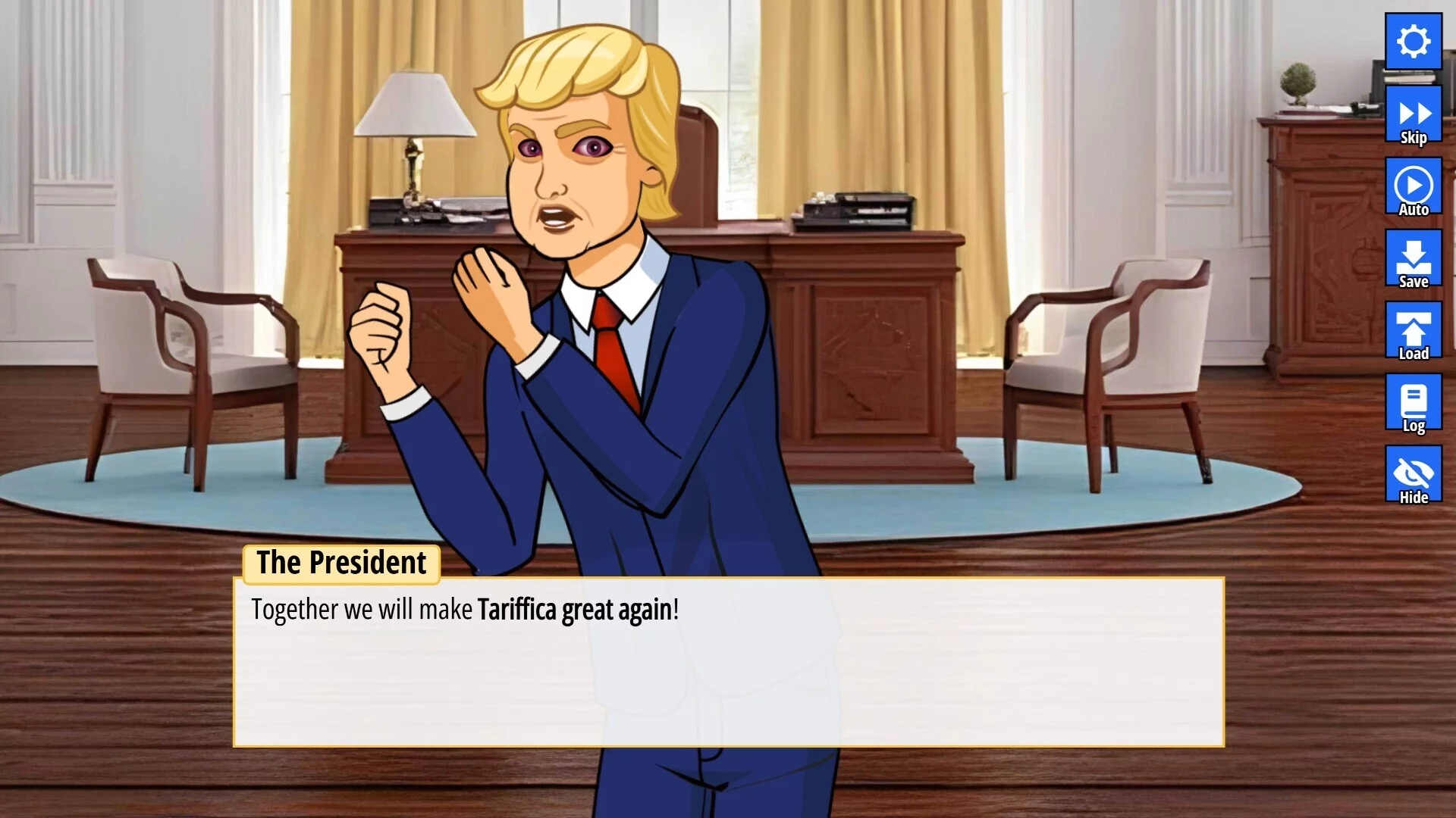 Изображение игры: Presidential Social Media Manager
