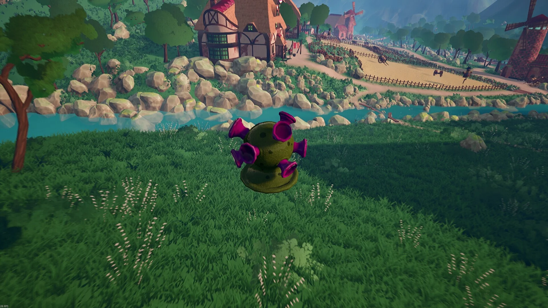 Изображение игры: Sad Virus Land
