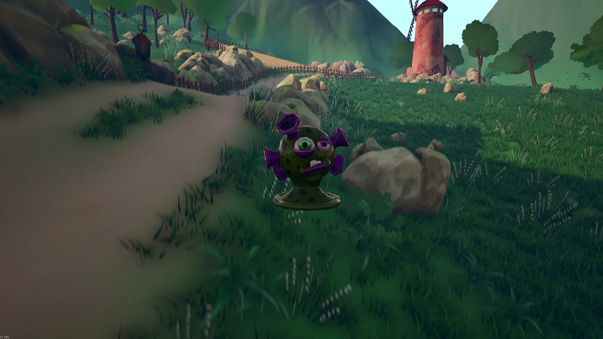 Изображение игры: Sad Virus Land