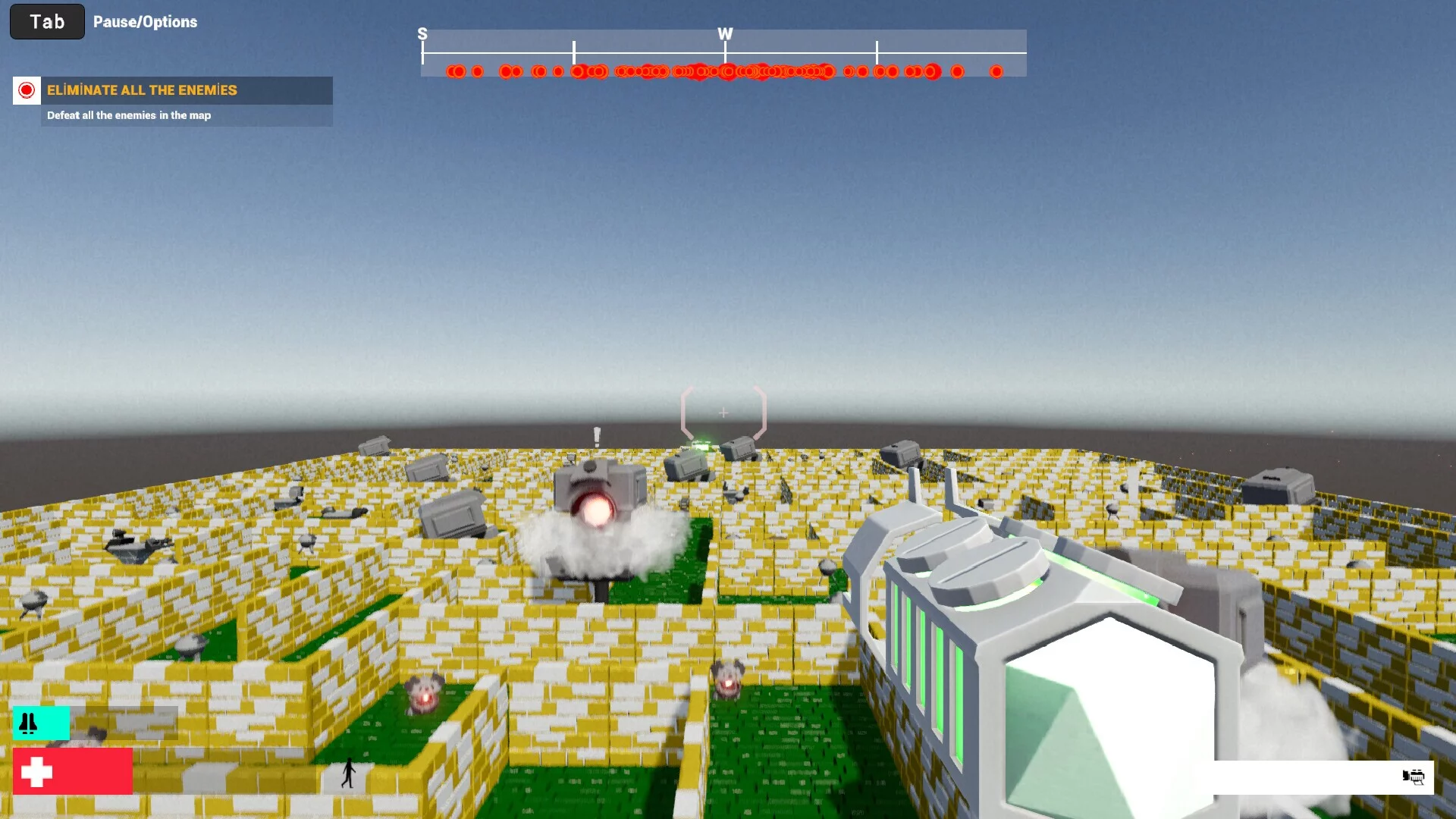 Изображение игры: The Maze Wars
