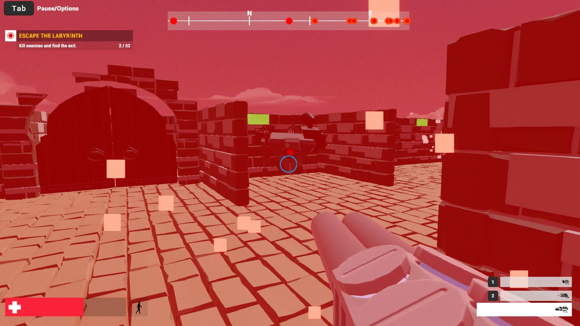 Изображение игры: The Maze Wars