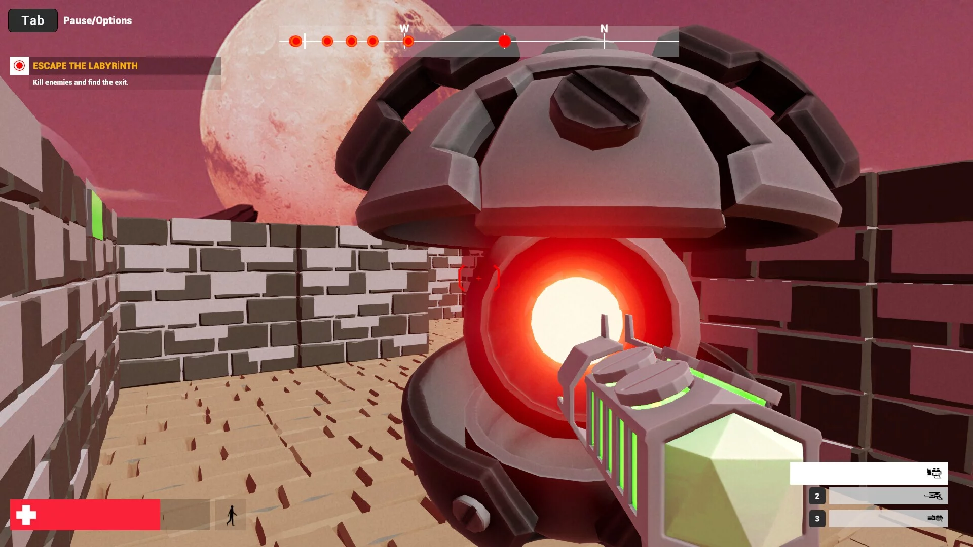 Изображение игры: The Maze Wars