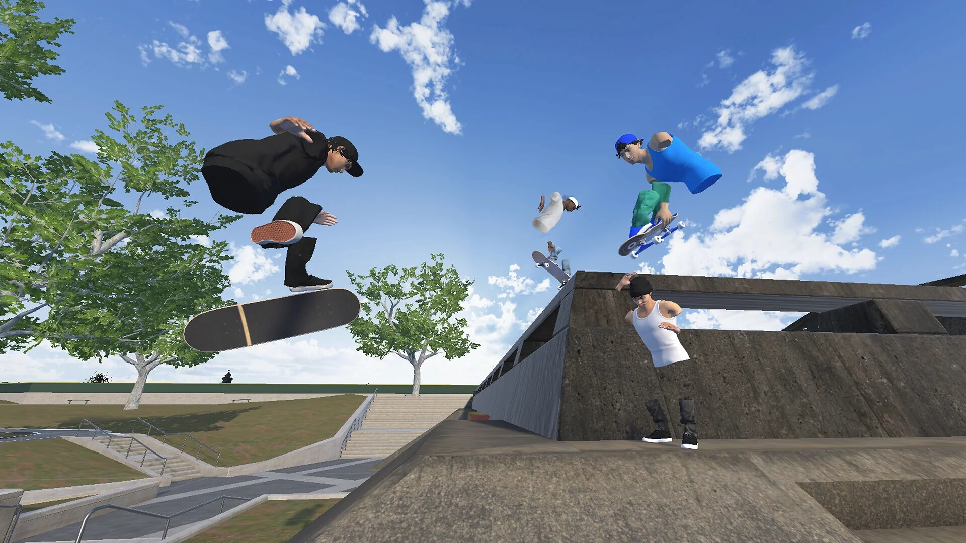 Изображение игры: Virtual Skate