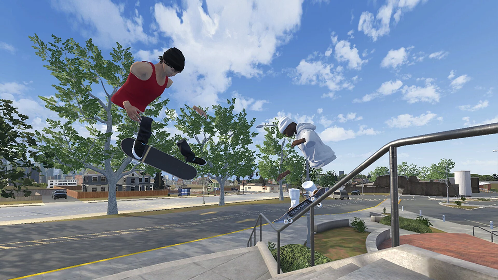 Изображение игры: Virtual Skate