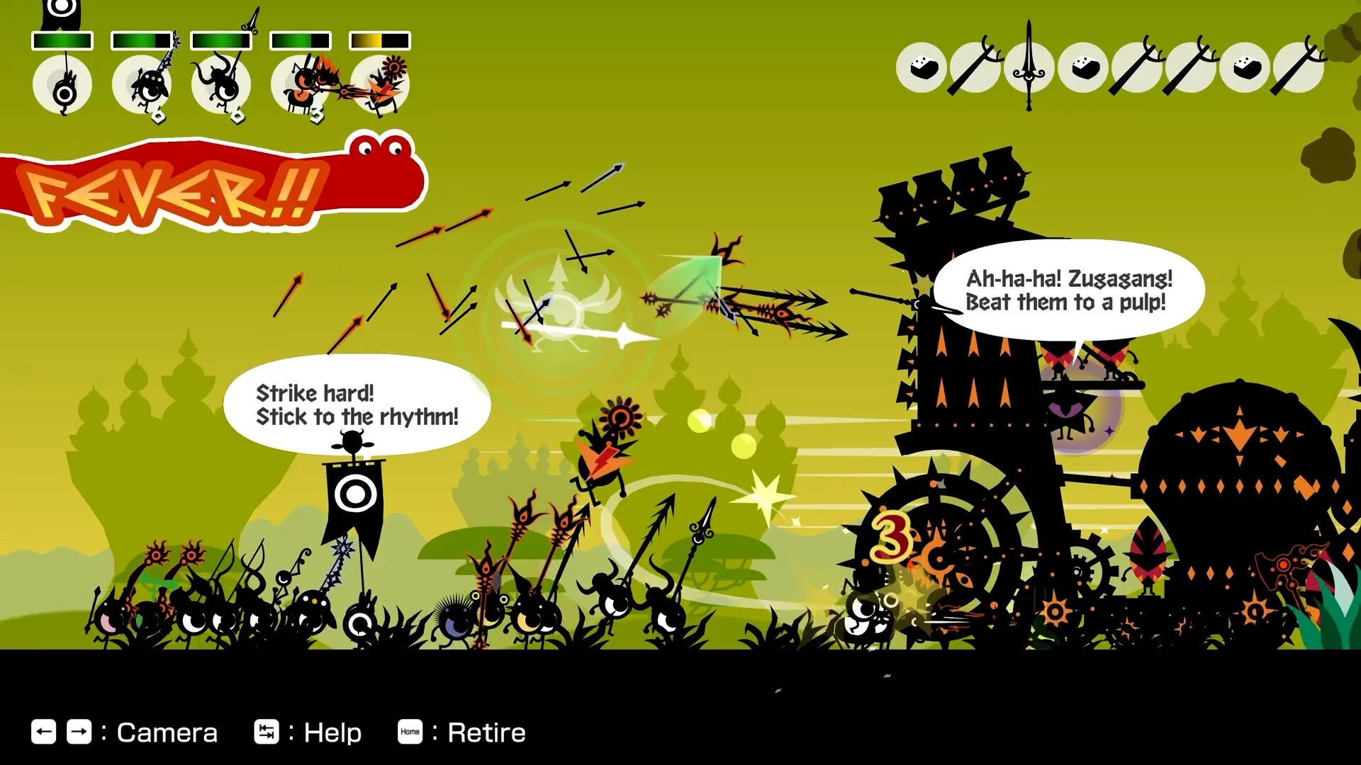 Изображение игры: PATAPON 1+2 REPLAY