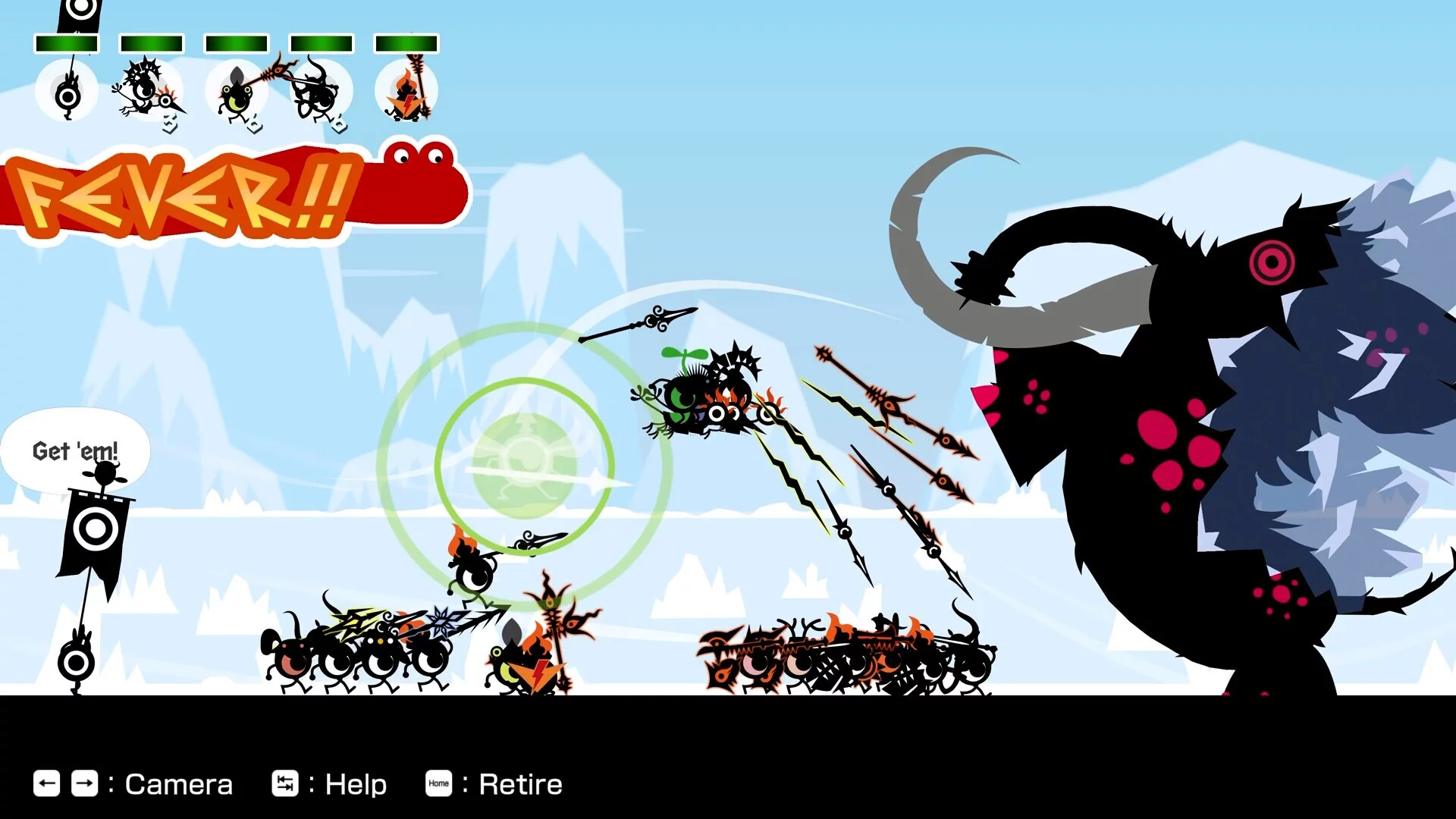 Изображение игры: PATAPON 1+2 REPLAY