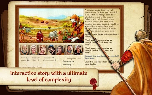 Изображение игры: King of Dragon Pass