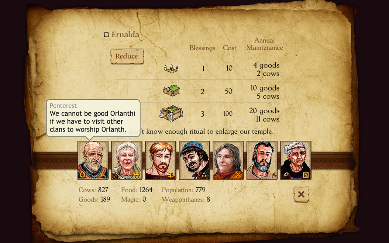 Изображение игры: King of Dragon Pass