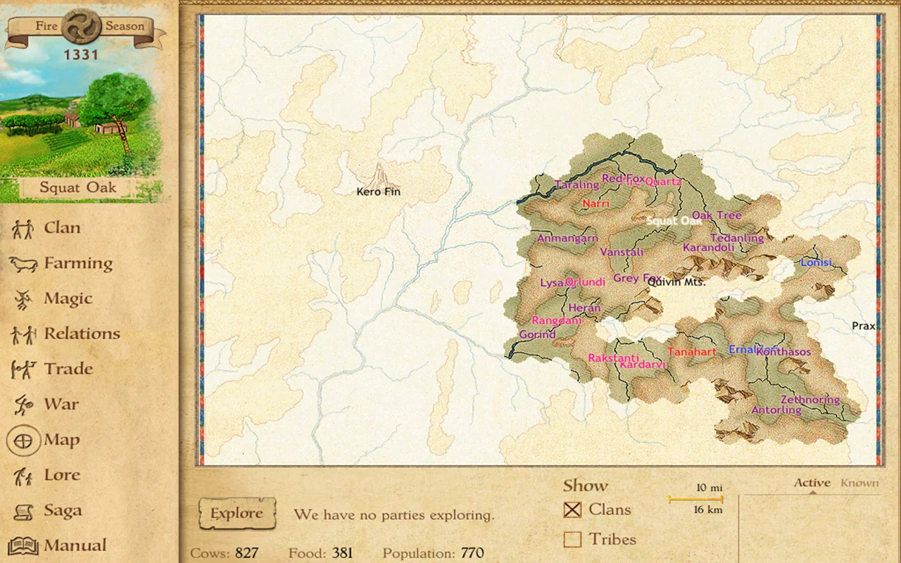 Изображение игры: King of Dragon Pass