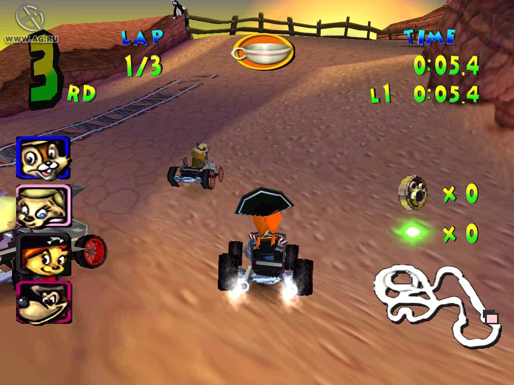 Изображение игры: Disney's Walt Disney World Quest, Magical Racing Tour