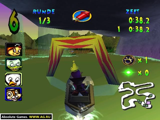 Изображение игры: Disney's Walt Disney World Quest, Magical Racing Tour