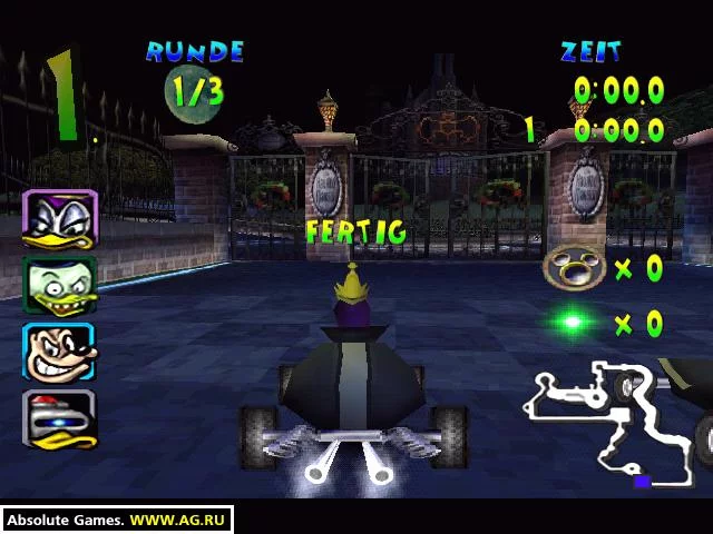 Изображение игры: Disney's Walt Disney World Quest, Magical Racing Tour