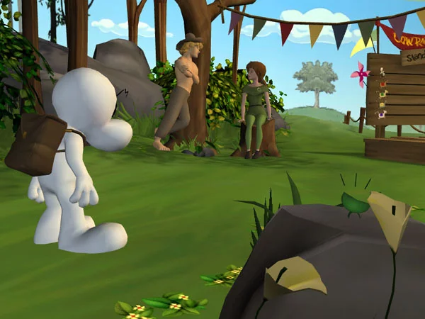 Изображение игры: Bone: The Great Cow Race