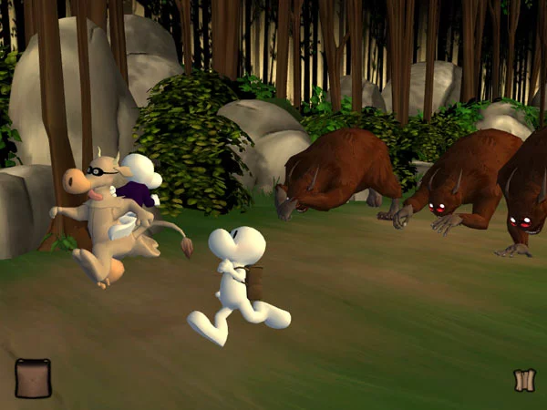 Изображение игры: Bone: The Great Cow Race