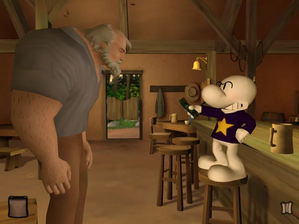 Изображение игры: Bone: The Great Cow Race