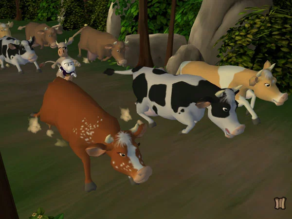 Изображение игры: Bone: The Great Cow Race