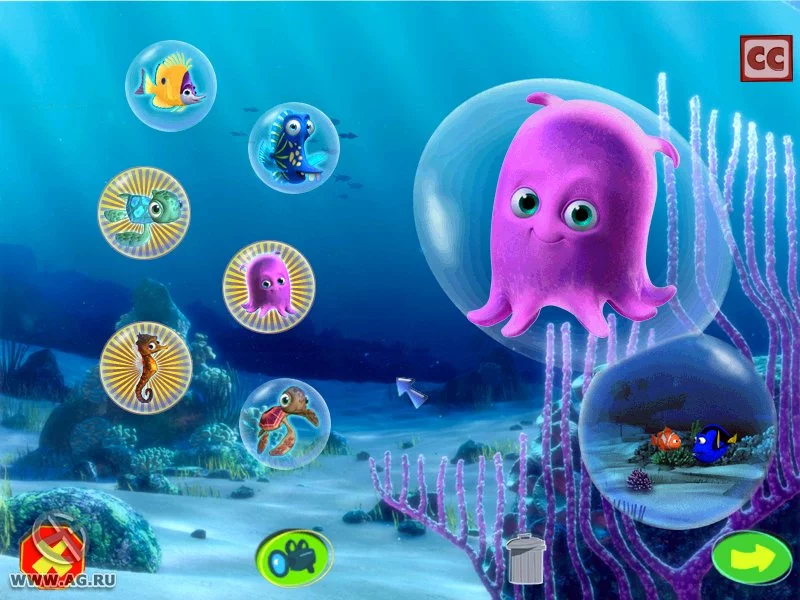 Изображение игры: Finding Nemo