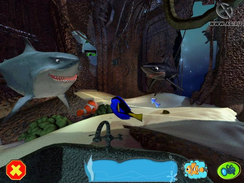 Изображение игры: Finding Nemo