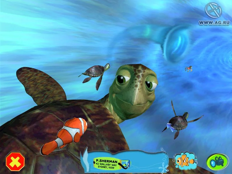 Изображение игры: Finding Nemo