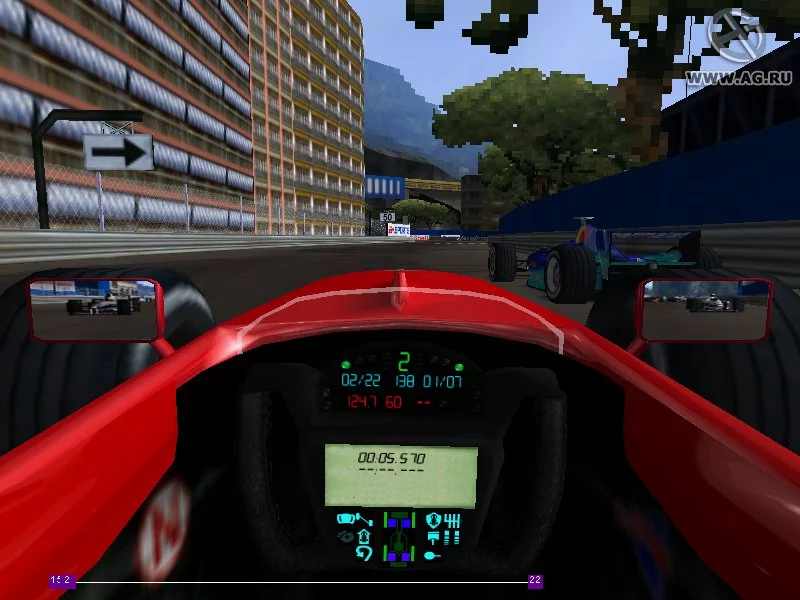 Изображение игры: F1 2000