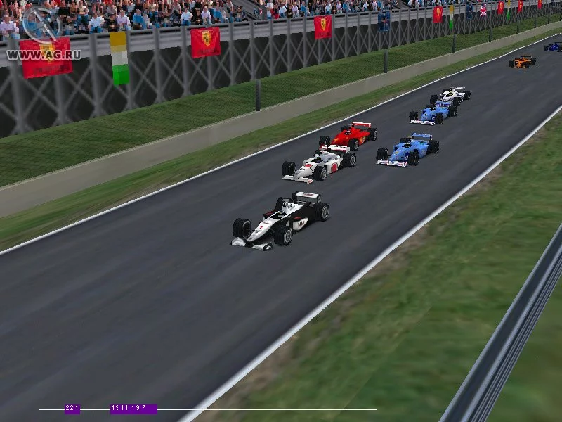 Изображение игры: F1 2000