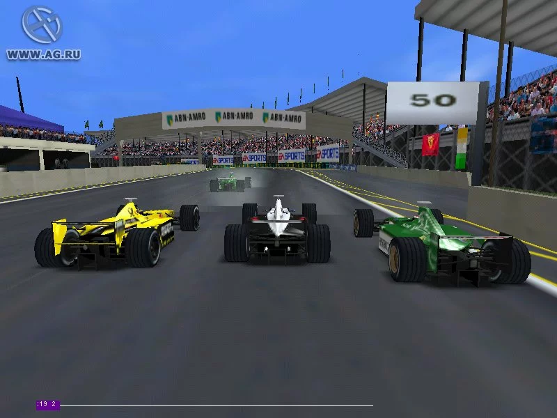 Изображение игры: F1 2000