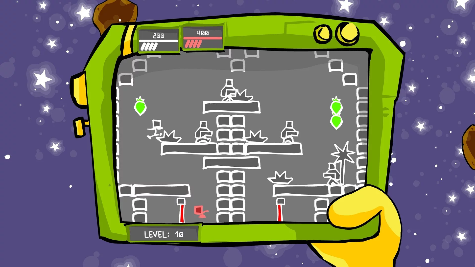 Изображение игры: Alien Hominid HD