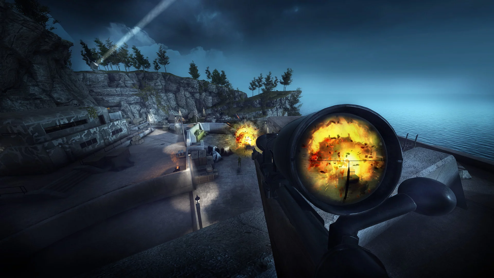 Изображение игры: Sniper Elite VR
